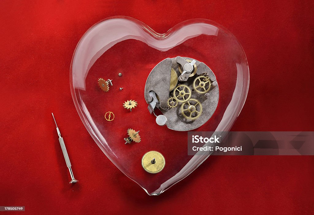 Cuore spezzato - Foto stock royalty-free di Accudire