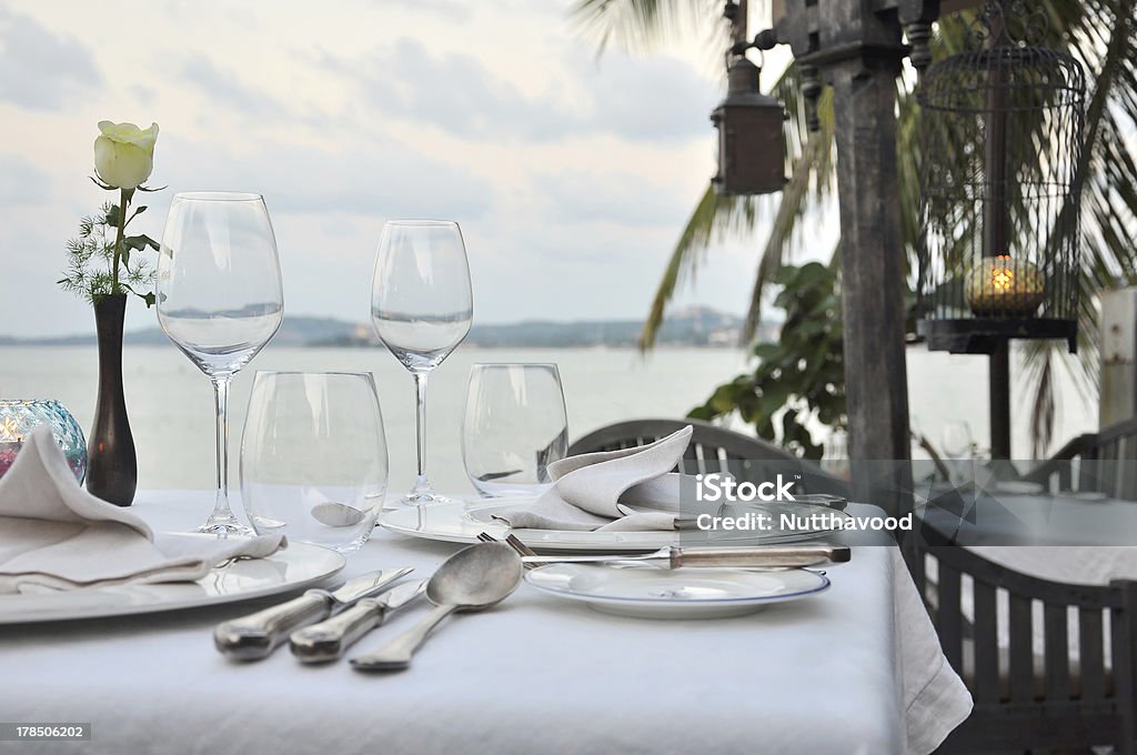 Gedeckter Tisch - Lizenzfrei Arrangieren Stock-Foto