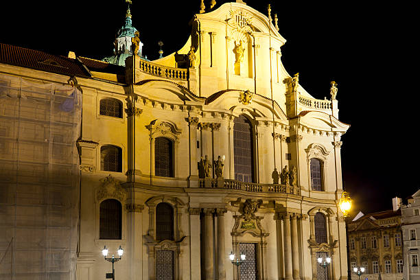 biblioteca clementinum, nazionale - klementinum house prague middle class foto e immagini stock