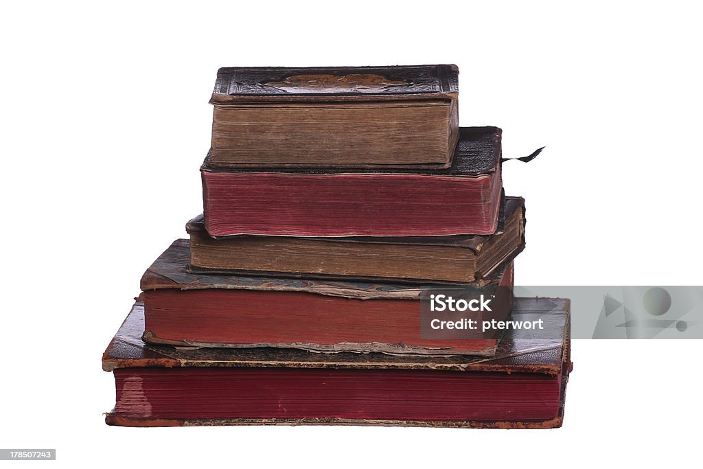 Históricos livros - Royalty-free Amontoar Foto de stock