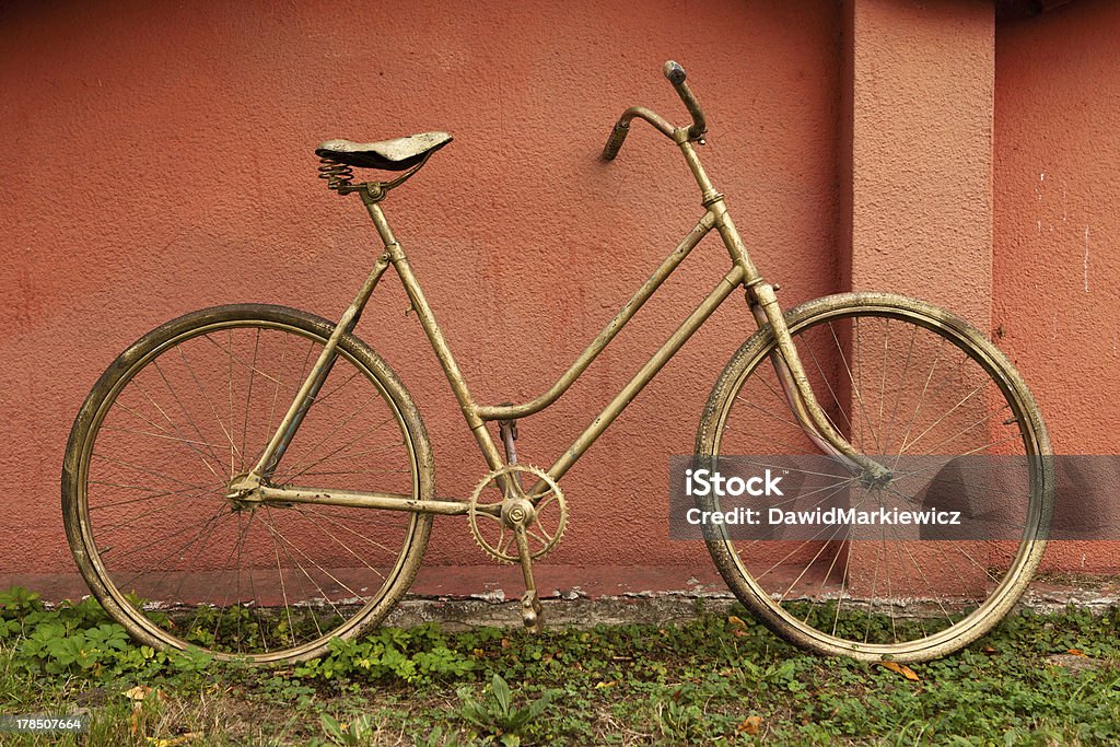 golden de bicicleta - Foto de stock de Antigo royalty-free