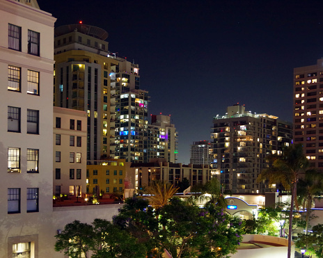 San Diego City Night View