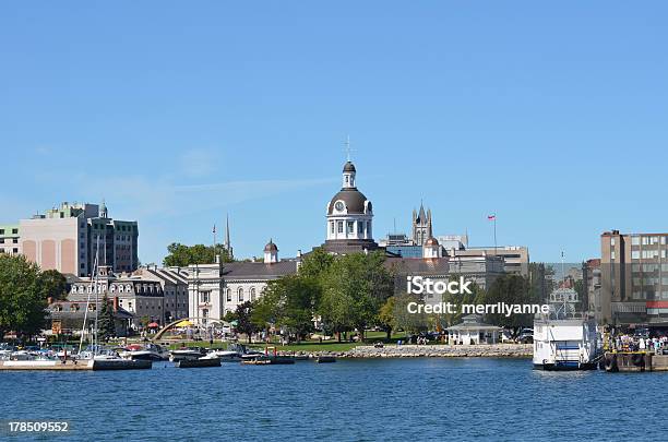 City Of Kingston Ontario Canada From The Water Stock Photo - Download Image Now - Kingston - Ontario, Ontario - Canada, Canada