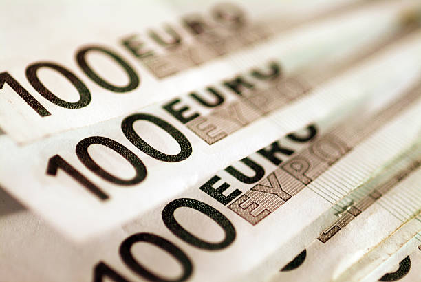 istock Background of euro bills. 178509651