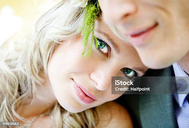 Beautiful Wedding Couple Stock Photo - Download Image Now - Adult, Beautiful People, Blond Hair