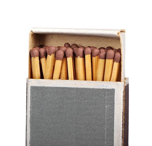 istock Box of matches isolated 178511709