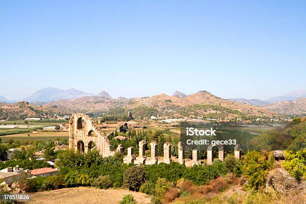 Ancient Aqueduct Stock Photo - Download Image Now - Anatolia, Ancient, Antalya Province