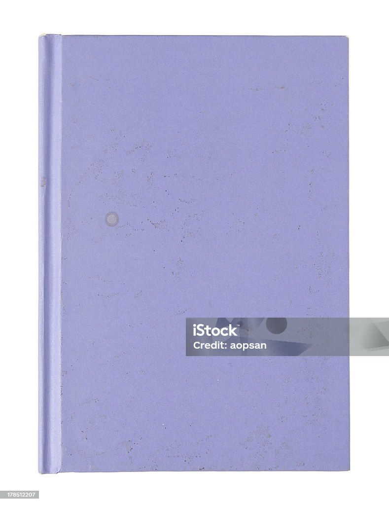 Stary blue Okładka książki puste - Zbiór zdjęć royalty-free (Książka)