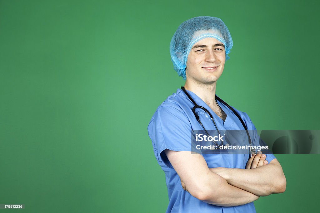 Giovane chirurgo maschio - Foto stock royalty-free di Davanti
