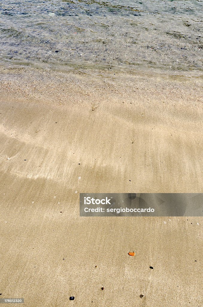 Sabbia e mare - Foto stock royalty-free di Ambientazione esterna