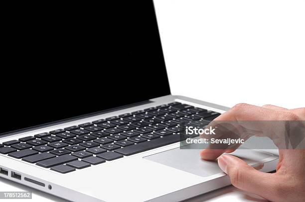 Laptop Work Stock Photo - Download Image Now - Black Color, Business, Business Person