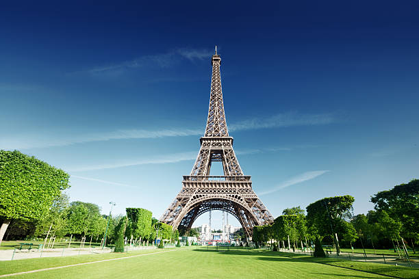 istock sunny morning and Eiffel Tower, Paris, France 178512670