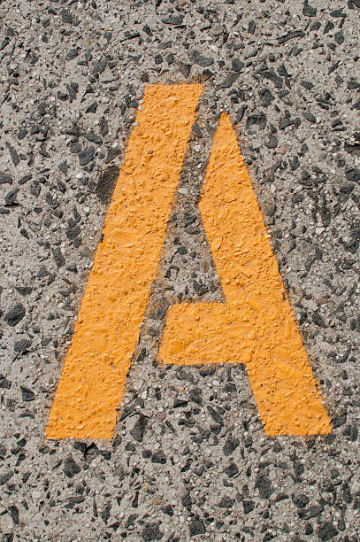istock Painted letter in grunge style 178512953