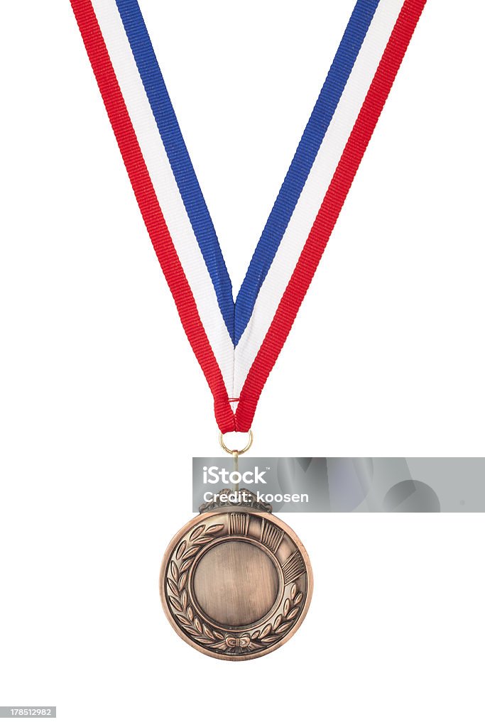 Medalla de bronce - Foto de stock de Medalla libre de derechos