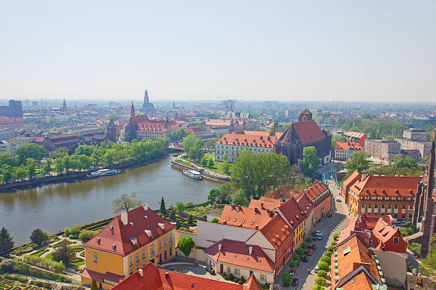 istock old  Wroclaw cityscape, Poland 178513490