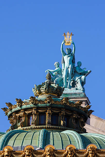 l'opéra, à paris - opera garnier photos et images de collection