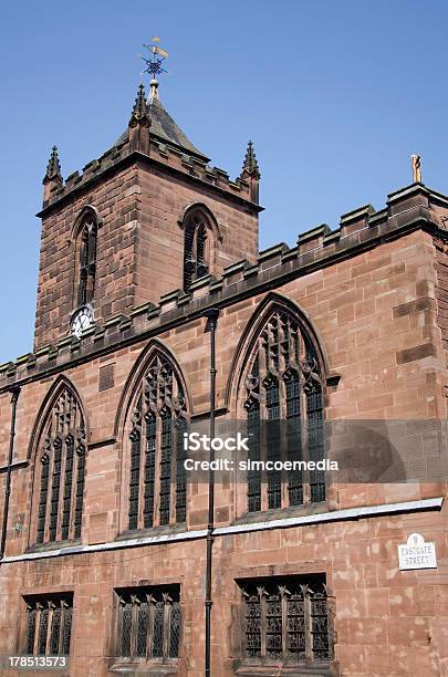 St Peters Church W Centrum Chester - zdjęcia stockowe i więcej obrazów Anglia - Anglia, Bez ludzi, Chester - Anglia