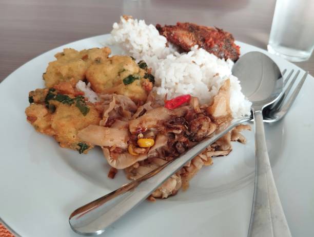 istock Delicious asian food on table 1785140939