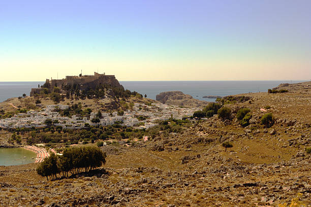 istock View of Lindos City 178514260
