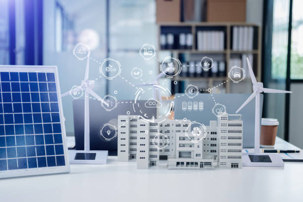 istock Carbon emissions to limit global warming and climate change to reduce CO2 1785145390