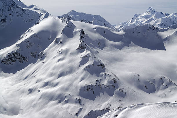 istock Snowy slopes of Caucasus Mountains 178514550