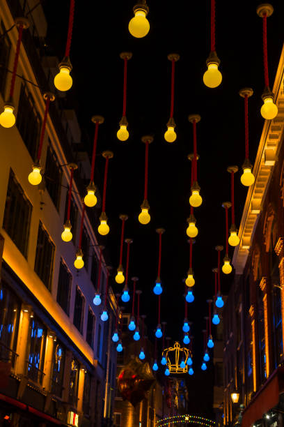 istock Christmas lights in the form of light bulbs 1785148720