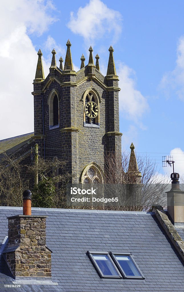 Gotische Kirche Tower - Lizenzfrei Christentum Stock-Foto