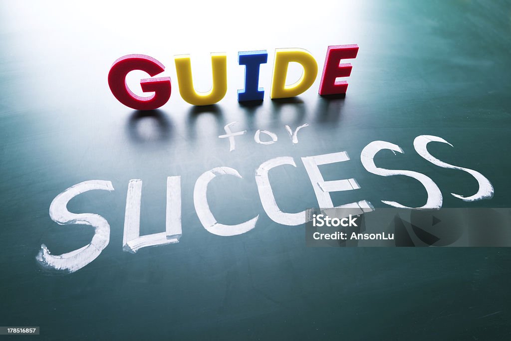 Guida per il successo concetto - Foto stock royalty-free di Affari