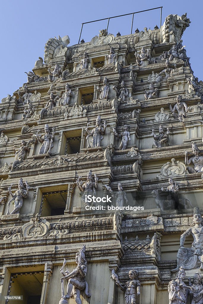 Templo Hindu - Foto de stock de Antigo royalty-free
