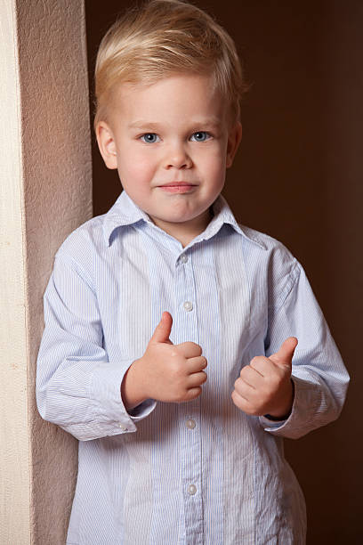 istock Little Boy with thumbs up gesture 178517547
