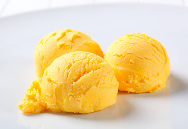 istock Scoops of yellow ice cream 178518689