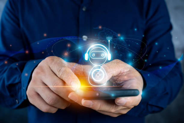 istock Digital chatbot are assistant conversation for provide access to data growth of business in online network. 1785187519