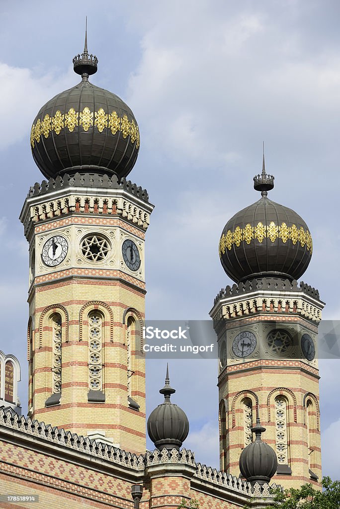 Große Synagoge Budapest - Lizenzfrei Außenaufnahme von Gebäuden Stock-Foto