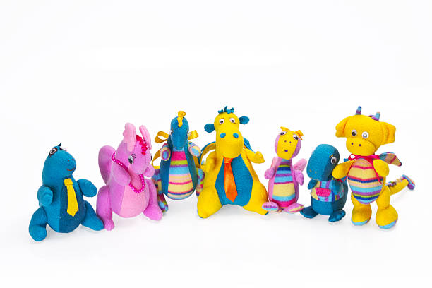 istock Children's soft toys it is isolated on the white 178518962
