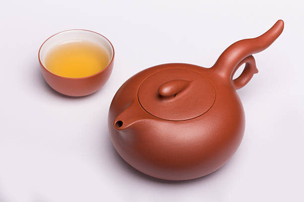 istock Teapot and cup of red tea 178518991