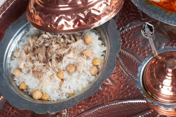 istock chickpea and chicken rice pilaf 1785191235