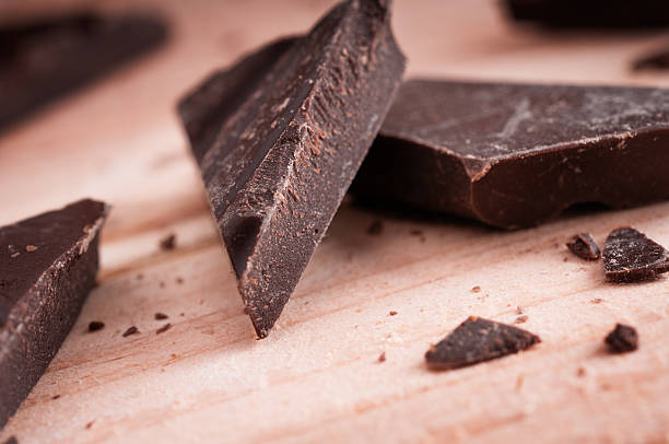 istock Pieces of Dark Chocolate 178519341