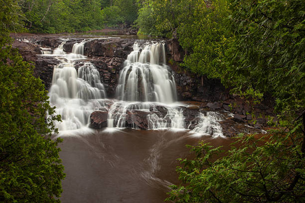 istock Gooseberry Falls State Park waterfall in Minnesota 178519572