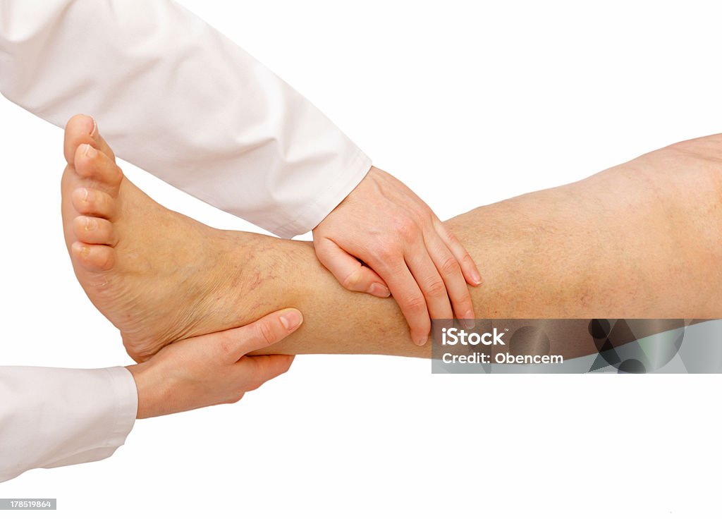 Lower limb examination General physical examination for the lower limbs Beauty Treatment Stock Photo