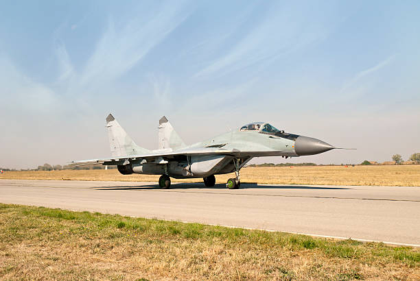 istock MiG 29 on the airfield 178520006
