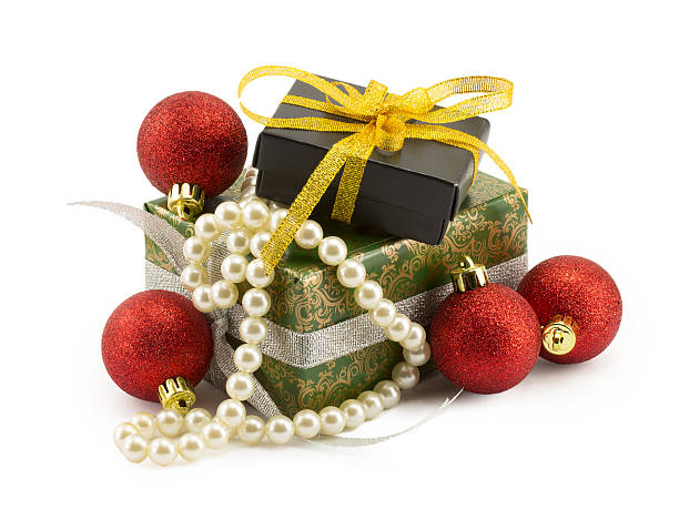 istock wrapped presents with bows and ribbons 178520252
