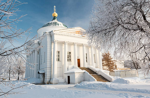 świątynia w jarosław. rosja - yaroslavl russia religion church zdjęcia i obrazy z banku zdjęć