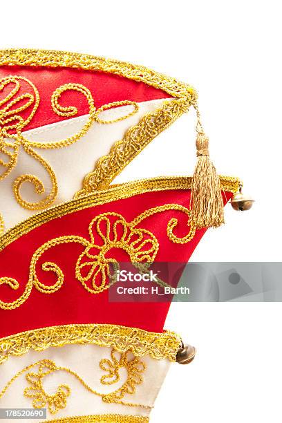 Brocaded Carnival Hat Stock Photo - Download Image Now - Rosenmontag, Bell, Cap - Hat