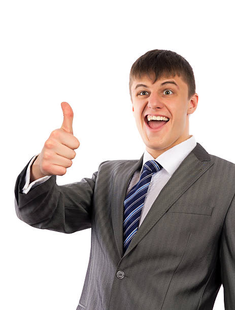 istock happy young business man showing thumbs up 178521180