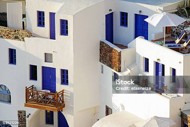 Típica Casa No Cíclades - Fotografias de stock e mais imagens de Grécia - Grécia, Interior de Casa, Terraço - Jardim