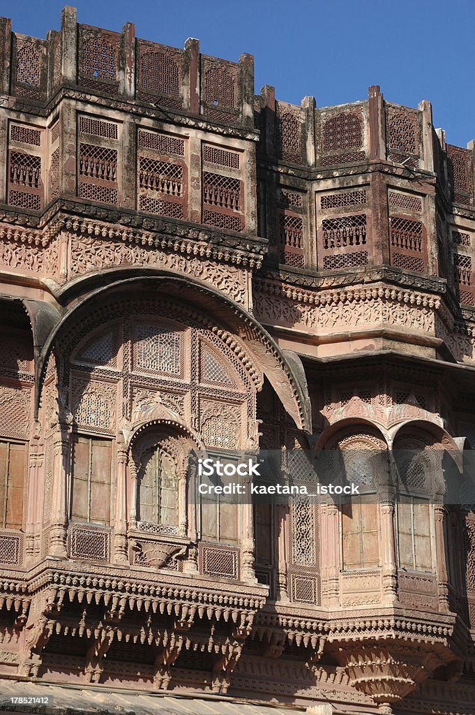 Haveli Jodhpur Blu city, Rajasthan, India - Foto stock royalty-free di Antico - Condizione