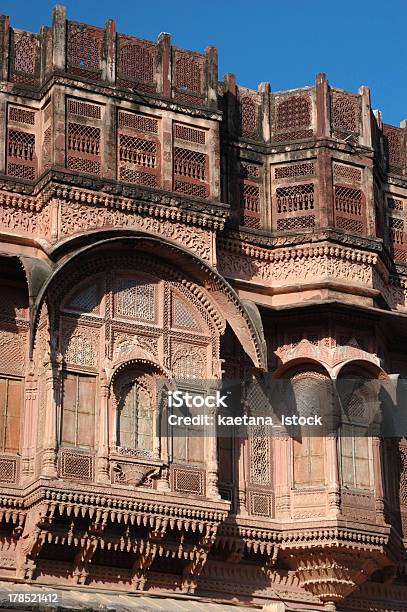 Haveli Jodhpur Blu City Rajasthan India - Fotografie stock e altre immagini di Antico - Condizione - Antico - Condizione, Architettura, Asia