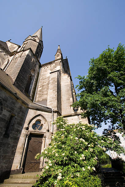 Garrison church from sandstone, again-gothical style 1897 sideview