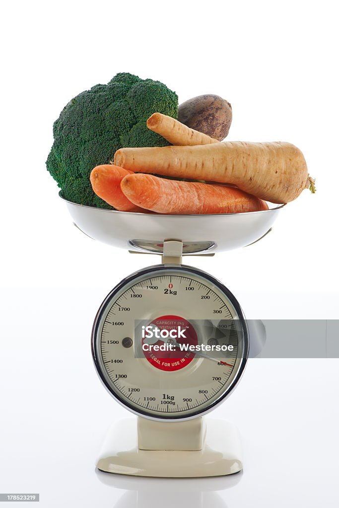 Warzywa, 600 g na dzień, lekarz mówi - Zbiór zdjęć royalty-free (Artykuły spożywcze)