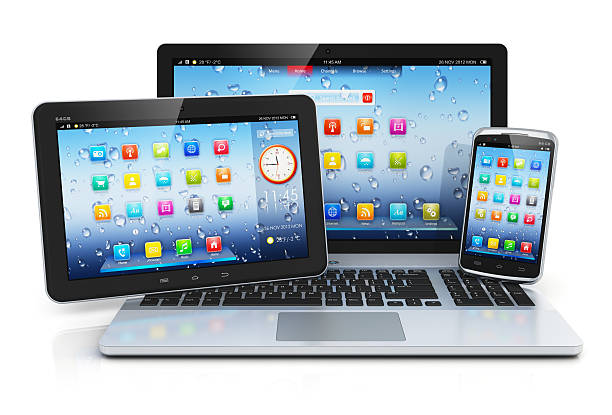istock Laptop, tablet PC and smartphone 178523525